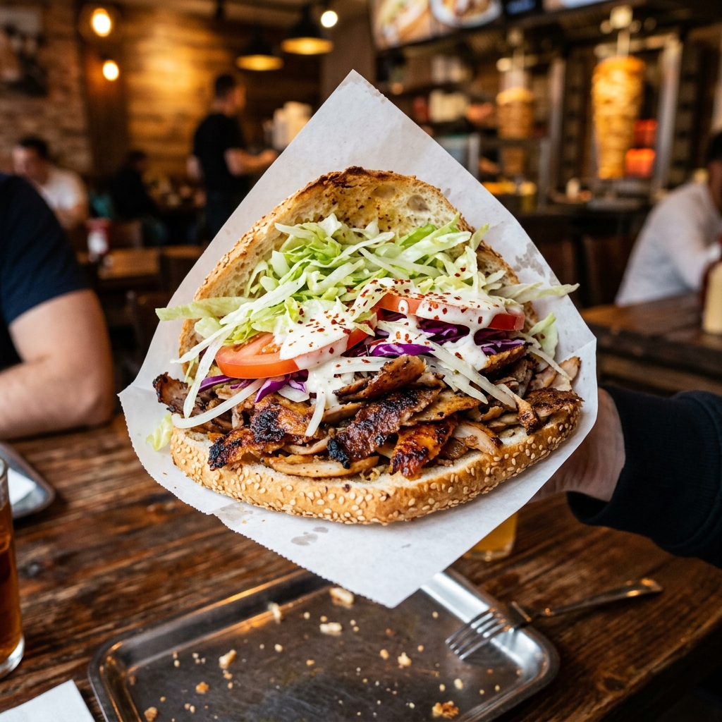 Original Döner Kebab Spezialität Hausgemacht